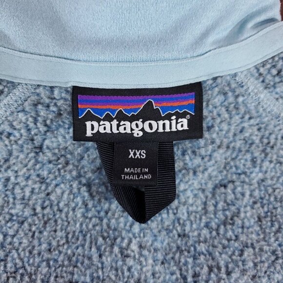 *READ* Patagonia Womens Size XXS Better Sweater 1/4 Zip Pullover Blue 25617 - Picture 11 of 15